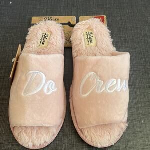 Dearforms "I Do Crew" slippers , size 7-8